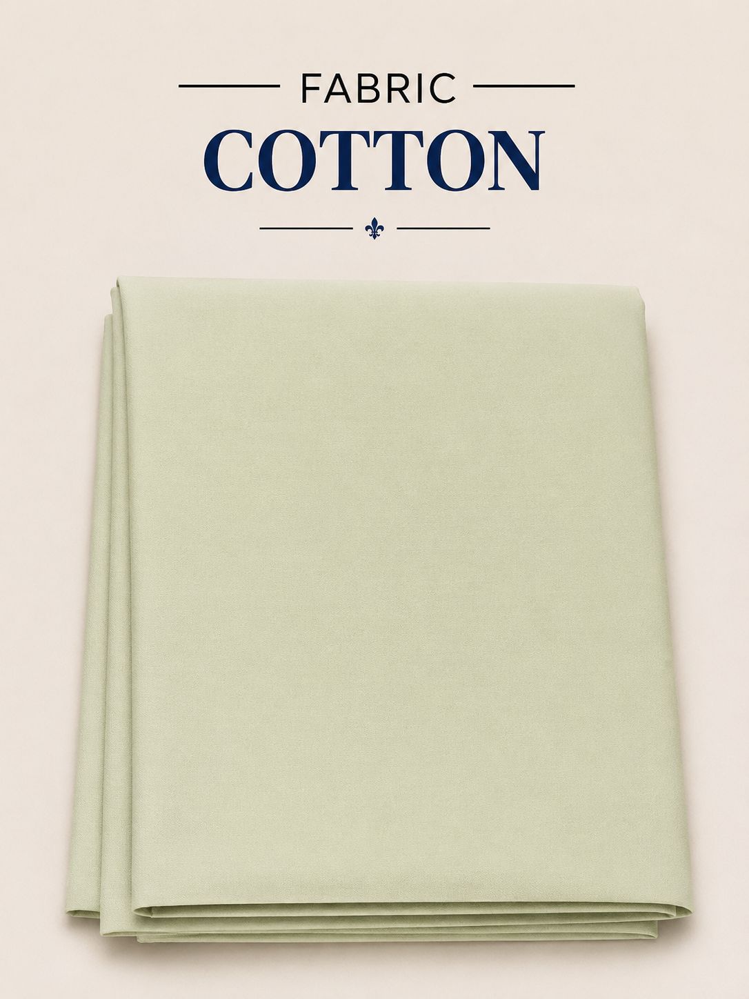 Gents Cotton Suit Fabric — Mint Green | Asia Collections