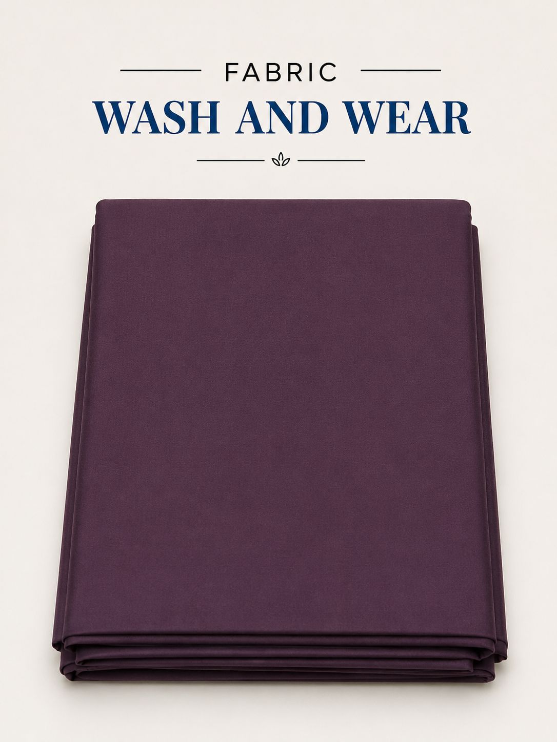 Gents Wash & Wear Suit Fabric — Deep Plum | Asia Collections