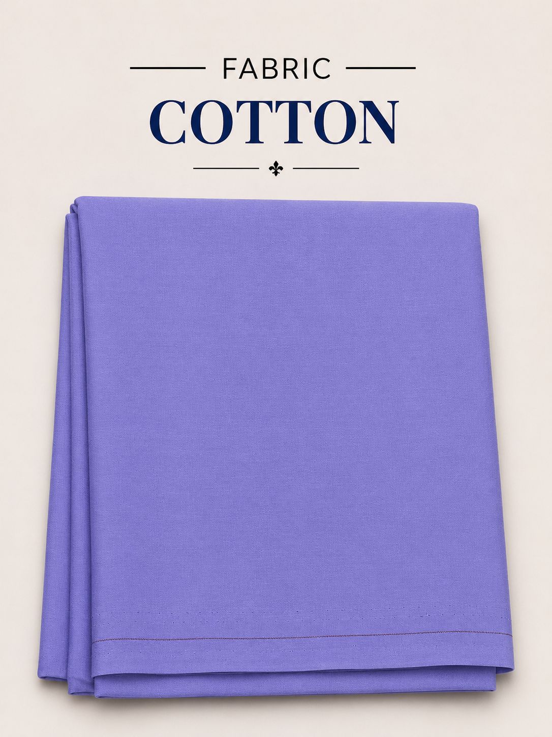 Gents Cotton Suit Fabric — Lavender Purple | Asia Collections